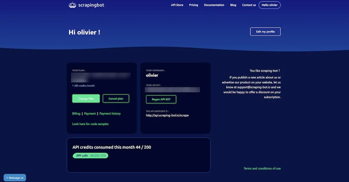 ScrapingBot – Giải pháp web scraping mạnh mẽ và tối ưu cho dự án lớn